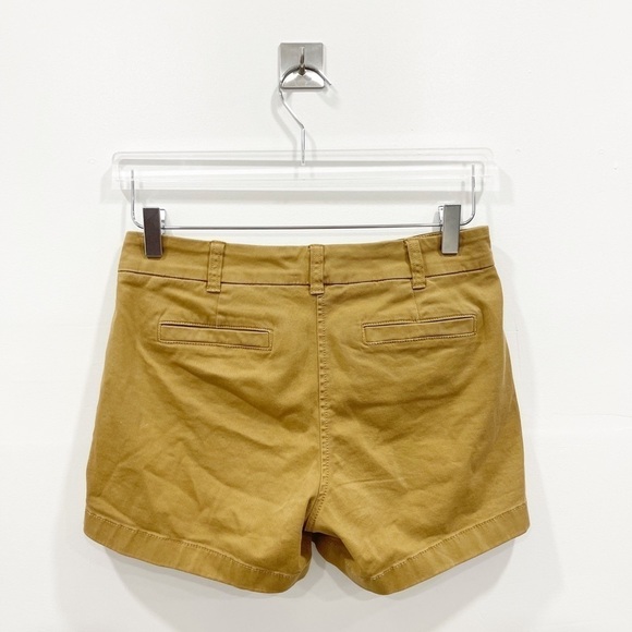 J. Crew 4” Stretch Chino Shorts Cotton Tan - Picture 2 of 8